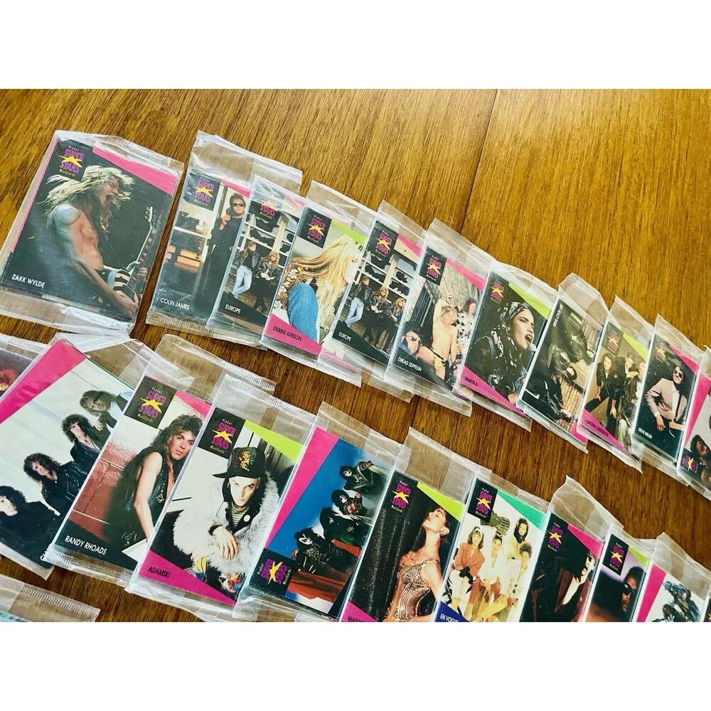 1991 ProSet SUPER STARS Musicards Sealed 129 Packages Yo MTV Raps 600+ Cards